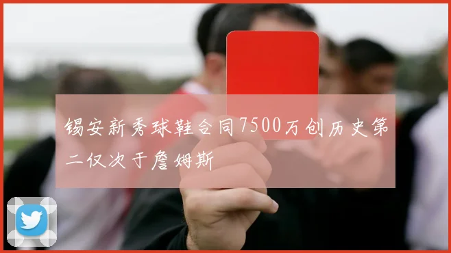 锡安新秀球鞋合同7500万创历史第二仅次于詹姆斯
